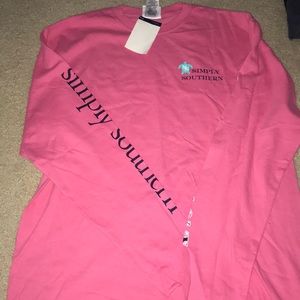 Pink simply southern NWWT long sleeve